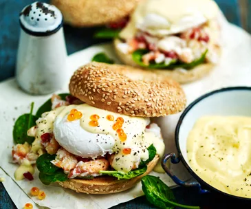 Crab benedict