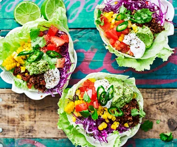 Vegan taco bowls