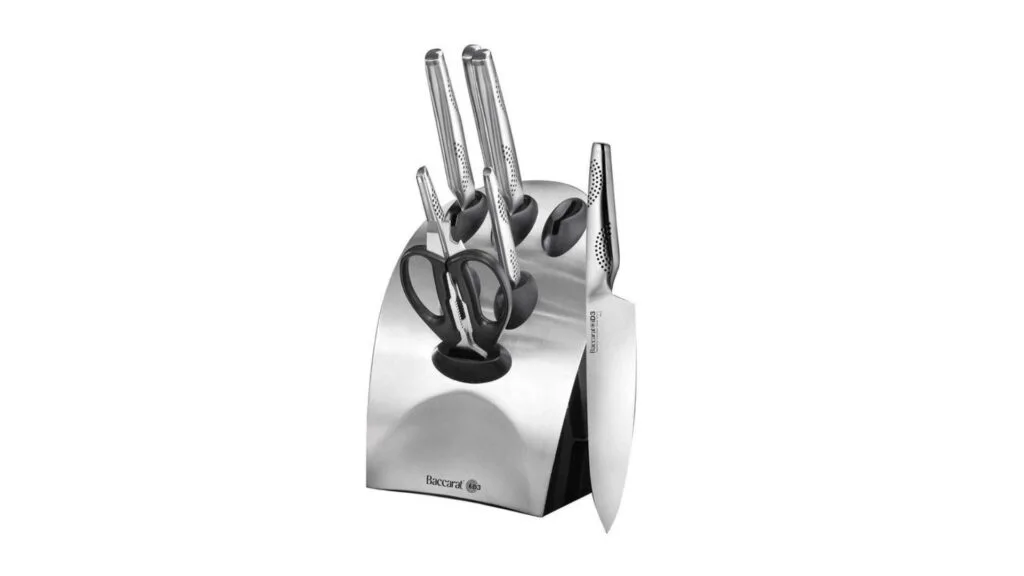 Baccarat iD3 Tora Japanese Steel 7 Piece Knife Block