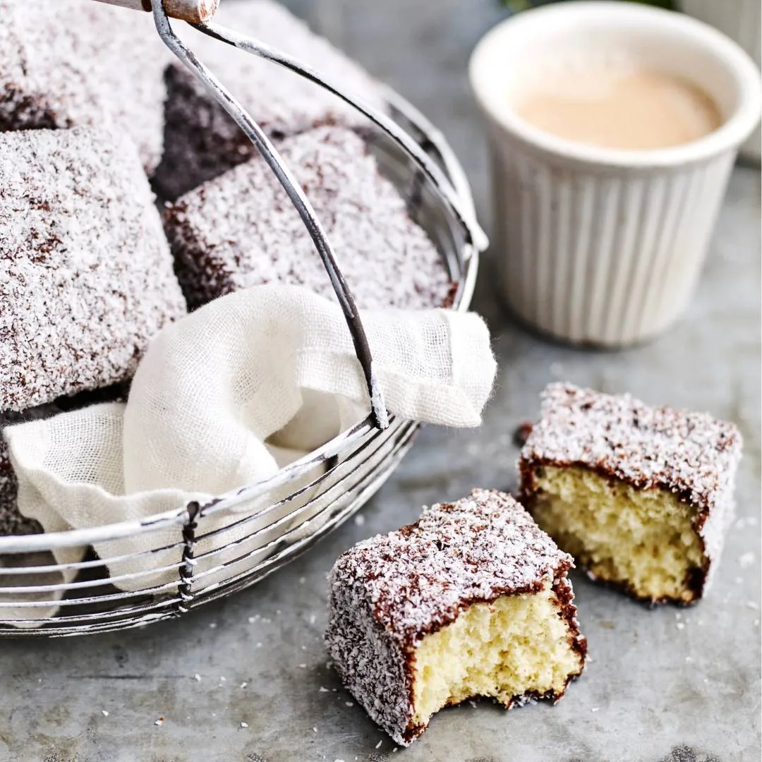Classic lamingtons recipe