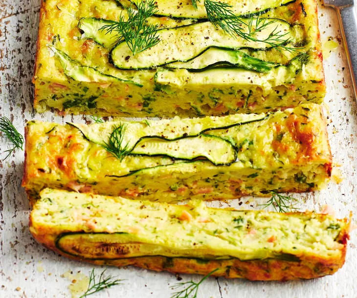 Zucchini slice cut into slices