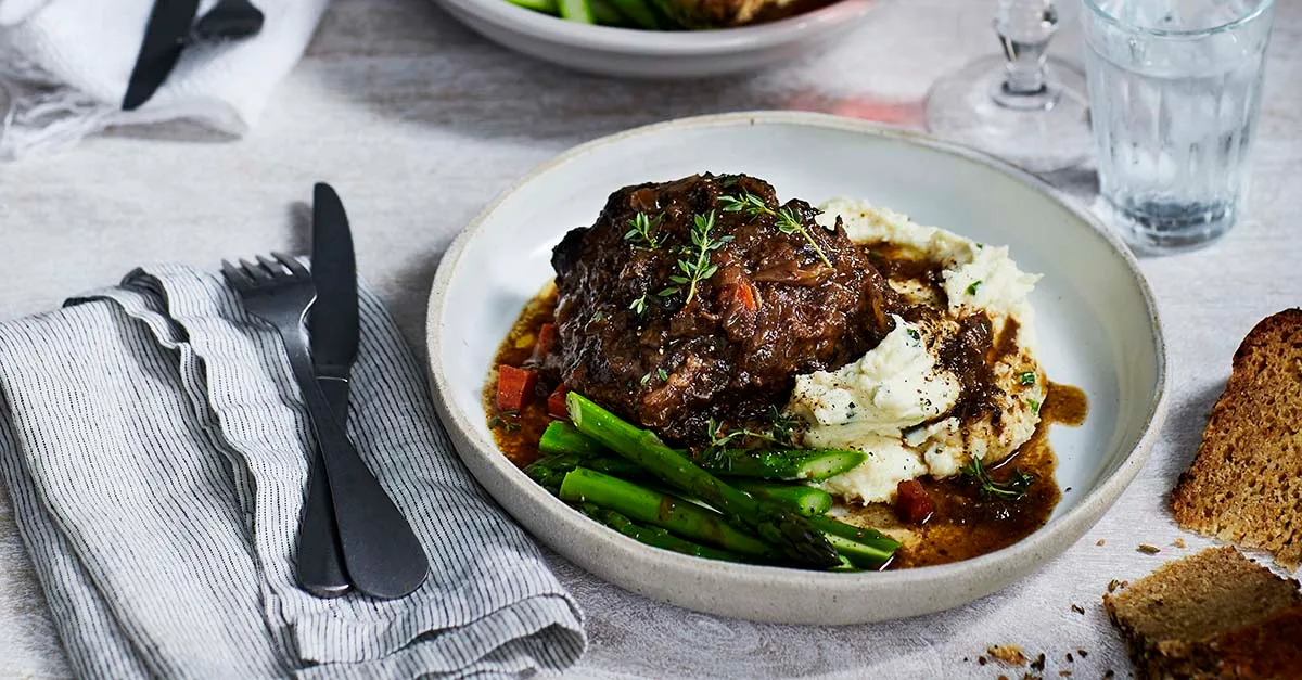 Slow-Cooker Beef Cheeks in Pedro Ximénez
