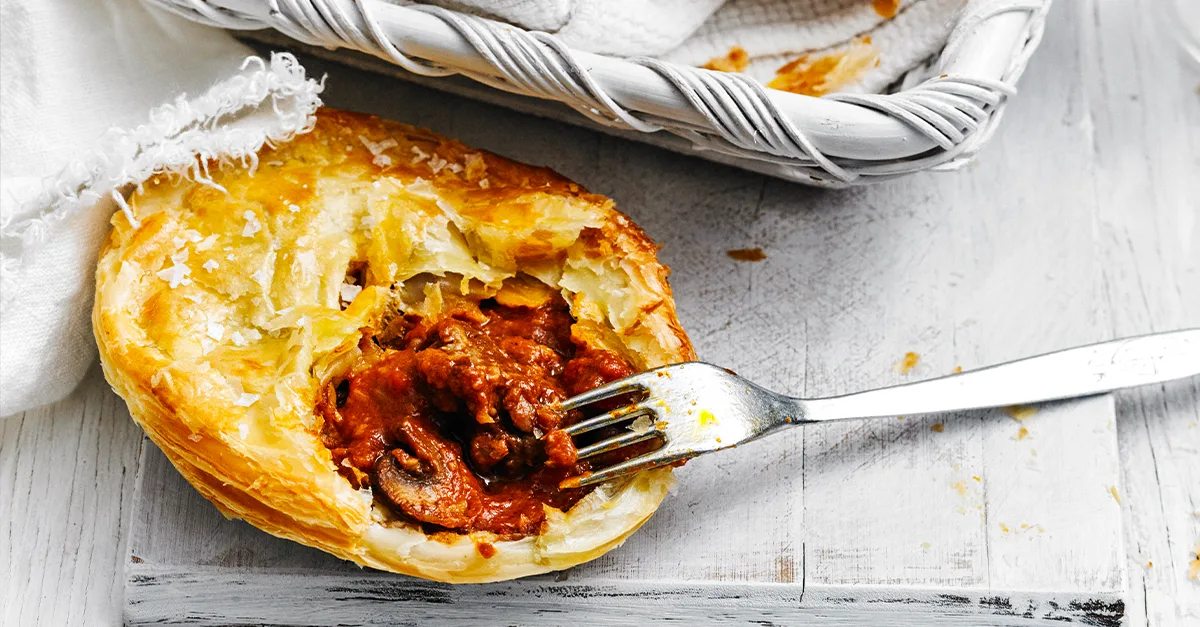 Chunky beef & mushroom pies | Women's Weekly Food