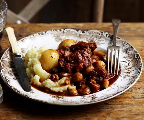 Pressure Cooker Beef Bourguignon