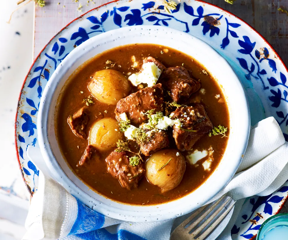 Greek lamb stifado