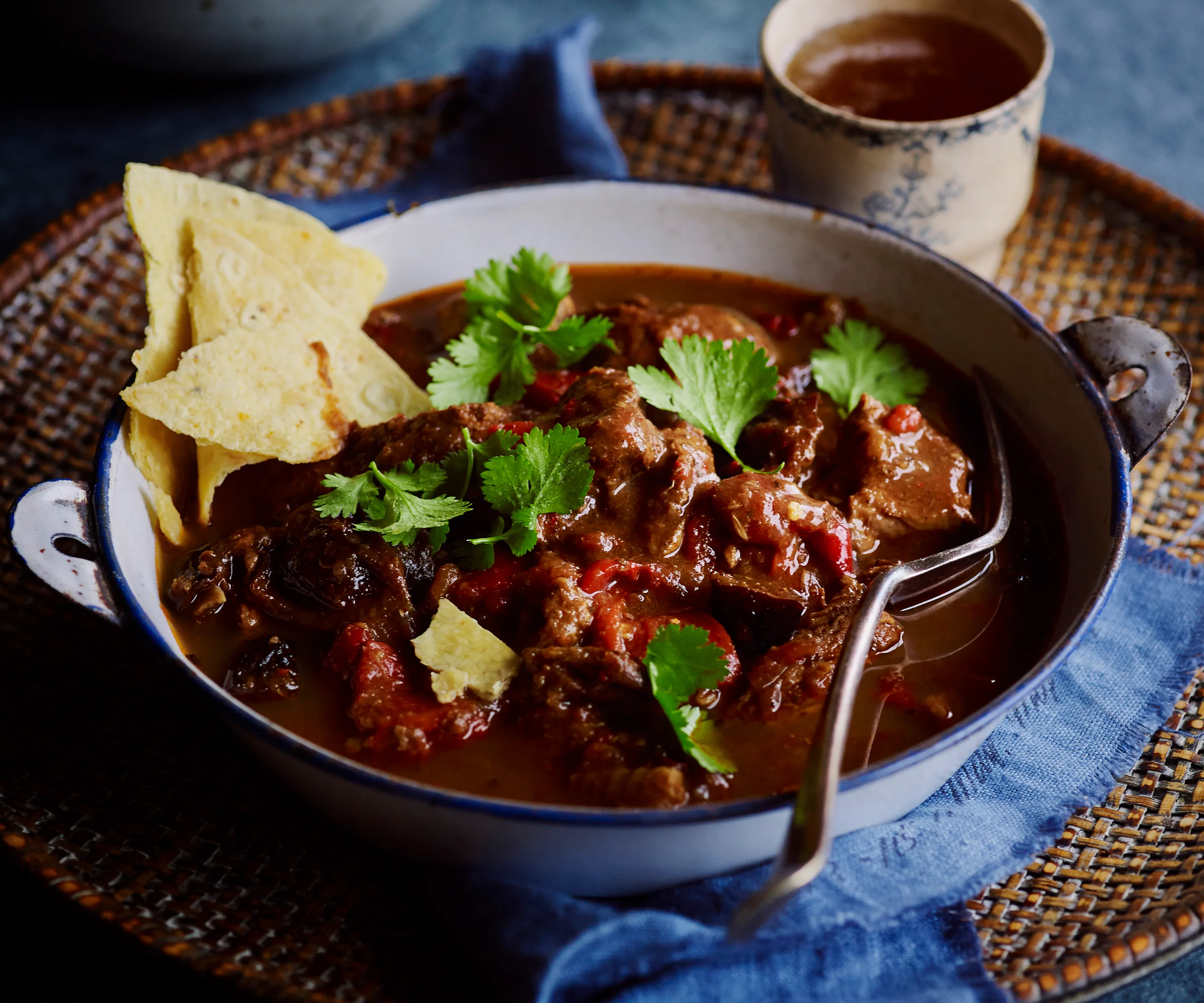 Spicy Mexican lamb stew