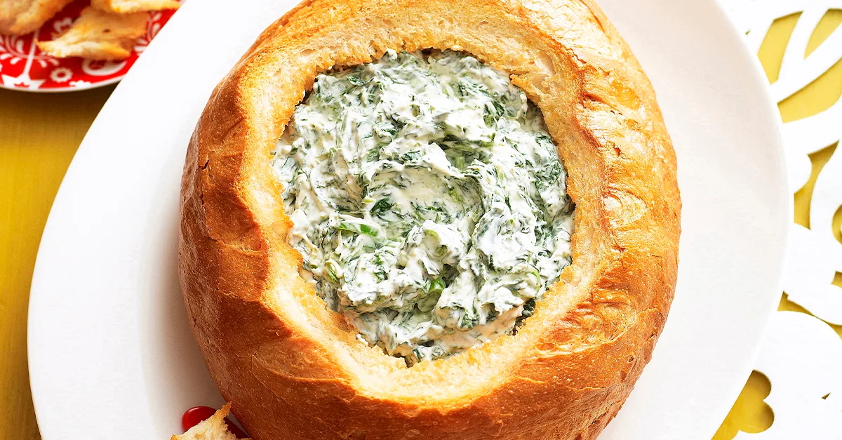 Spinach dip cob loaf | Women's Weekly Food