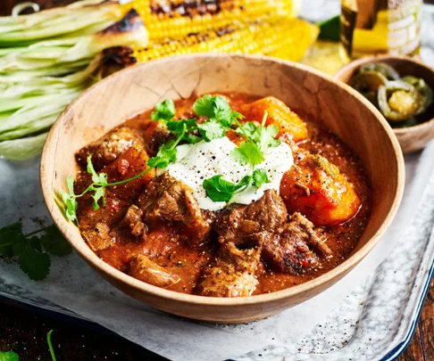 beef and sweet potato stew