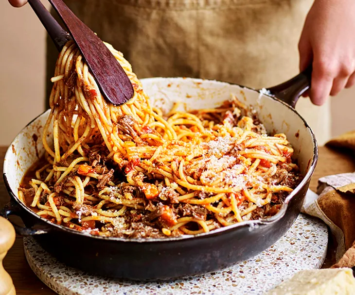 slow cooked beef ragu