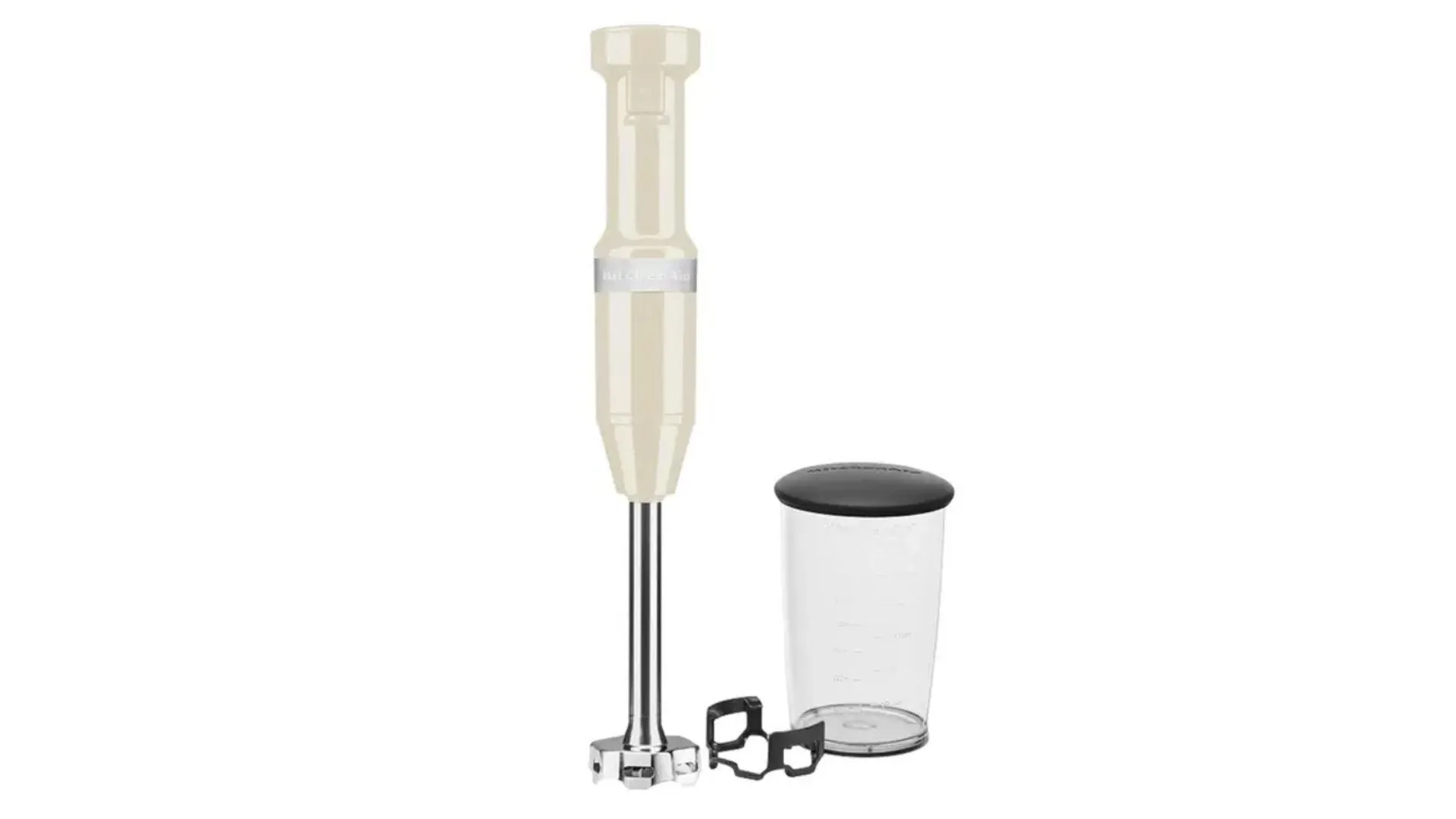 KitchenAid KHBV53 Corded Hand Blender Almond Cream