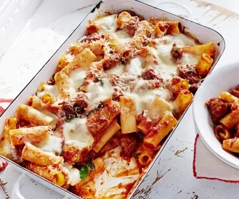 sausage pasta bake