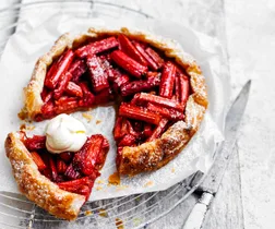 rhubarb tart