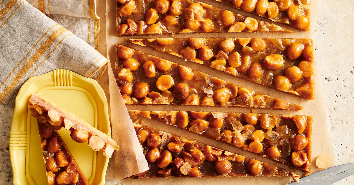 Macadamia, ginger and caramel slice | Women's Weekly Food