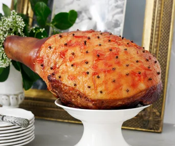 marmalade-glazed ham