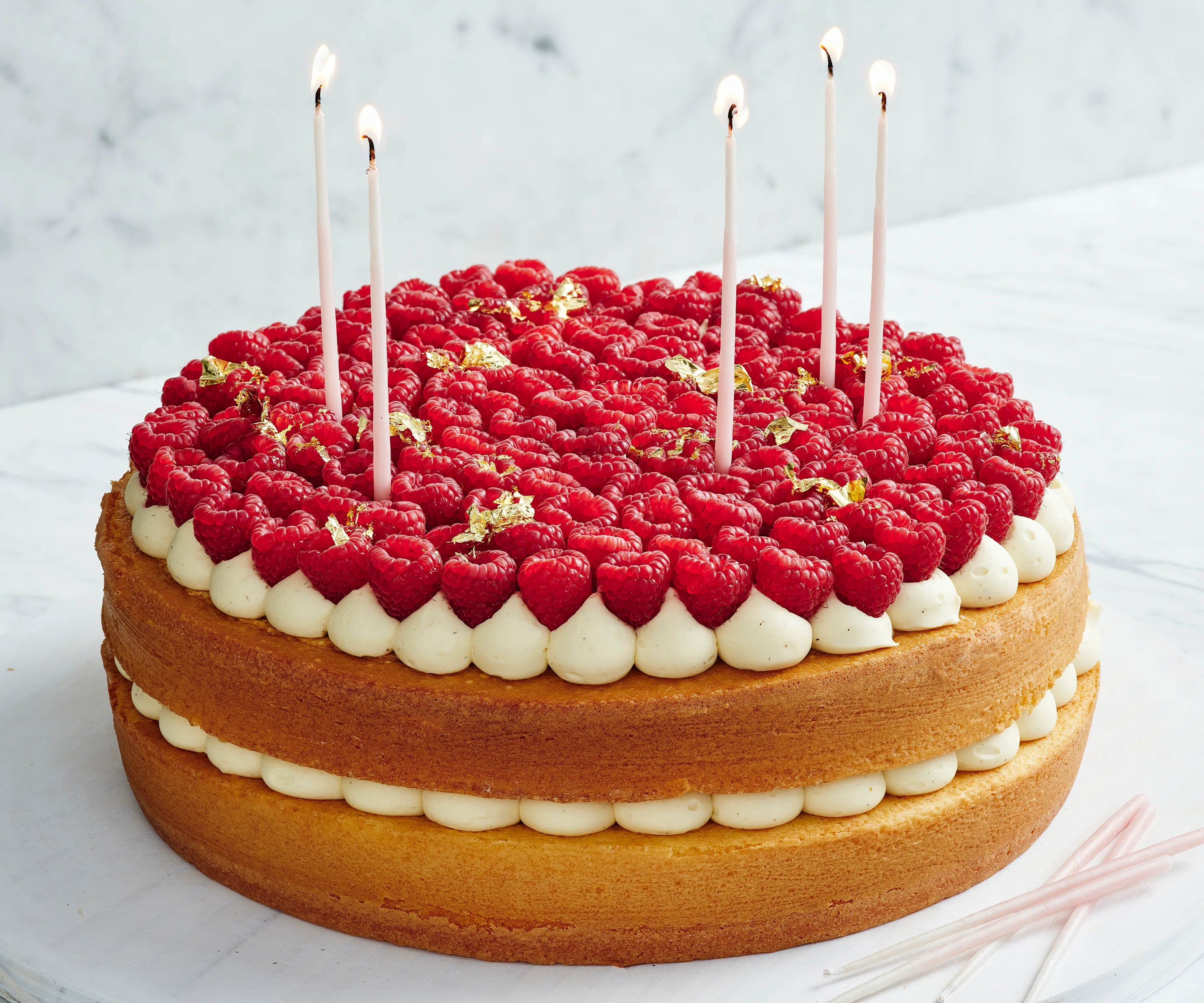 How to make a hot milk sponge cake-image