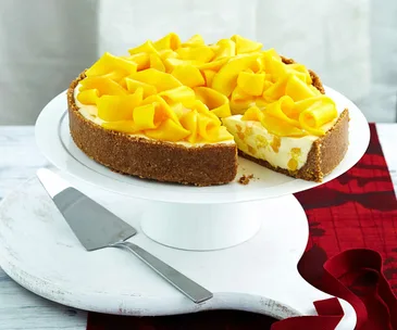 Mango cheesecake