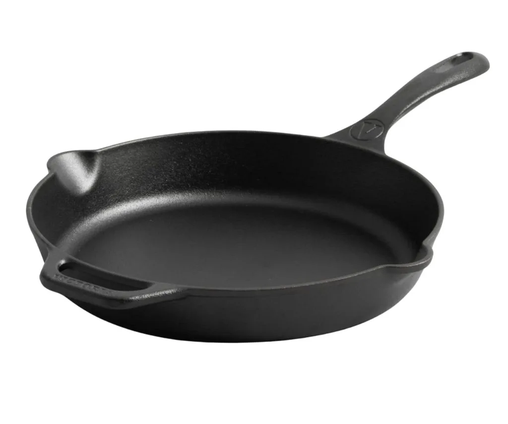 Victoria Seasoned Cast Iron Skillet 30cm