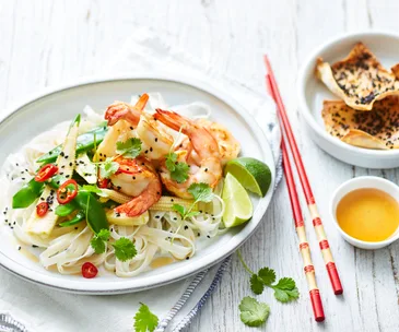 Prawn noodle salad