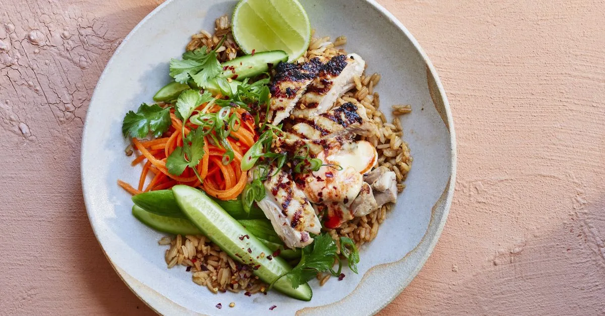 Rice bowl with lemongrass chicken | Women's Weekly Food