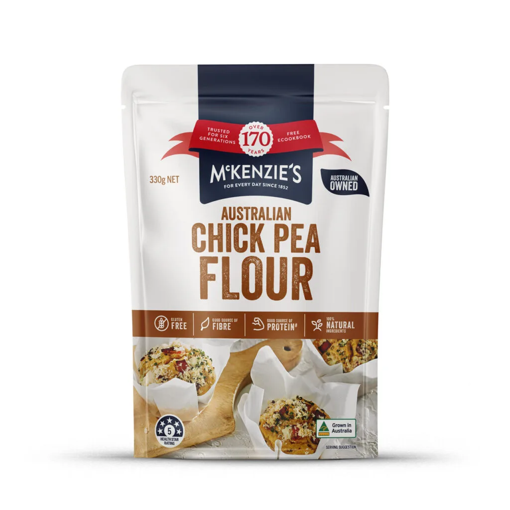 packet of chickpea flour