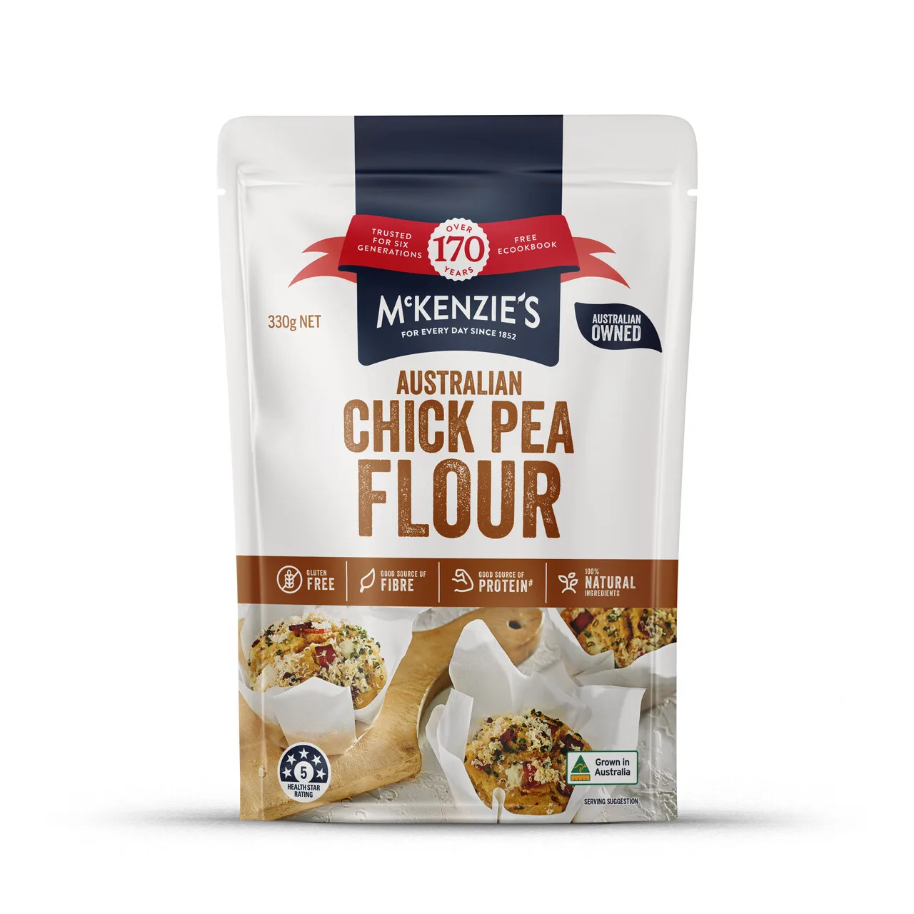 packet of chickpea flour