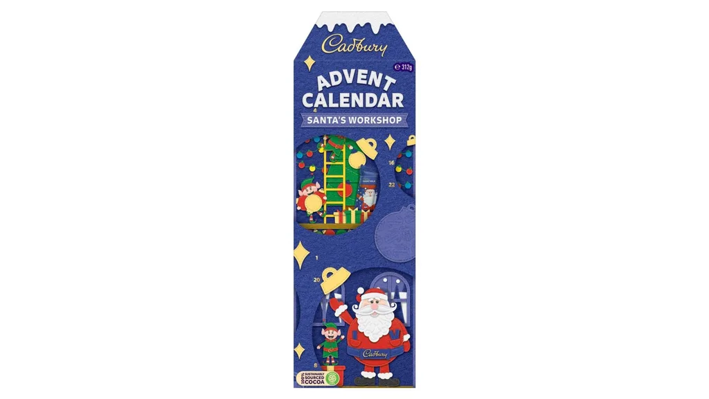 Cadbury Dairy Milk 3D Advent Calendar 312g