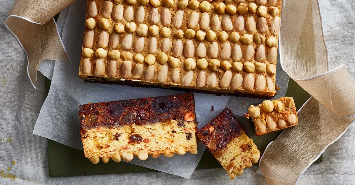 Two-toned Christmas cake | Women's Weekly Food