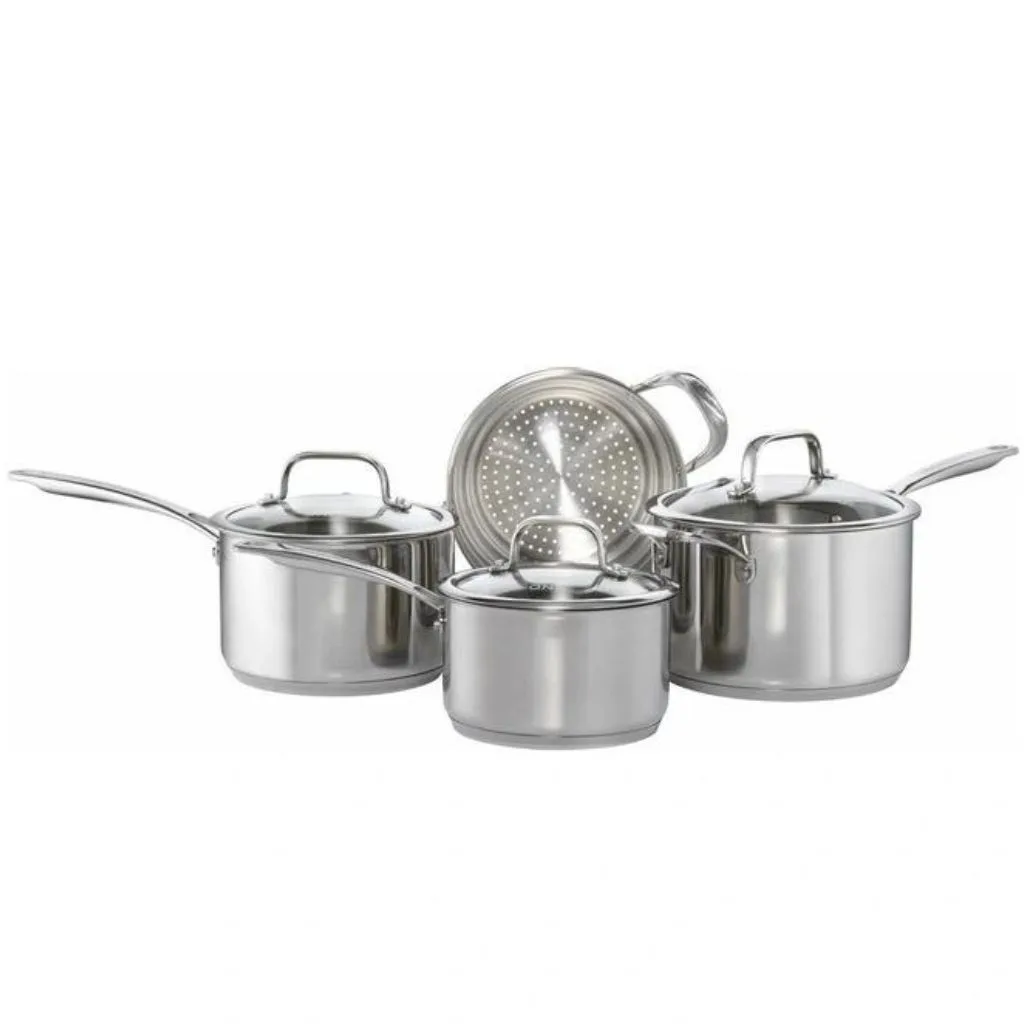 The Cooks Collective One Cookware Set of 4 Piece in Stainless Steel