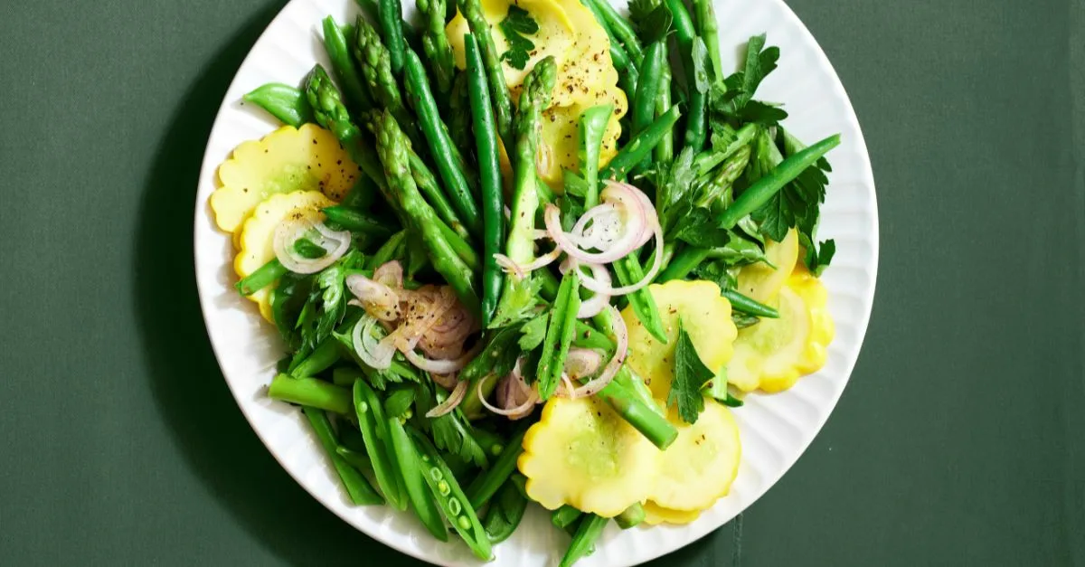 Green Bean Salad with Lemon & Parsley Dressing