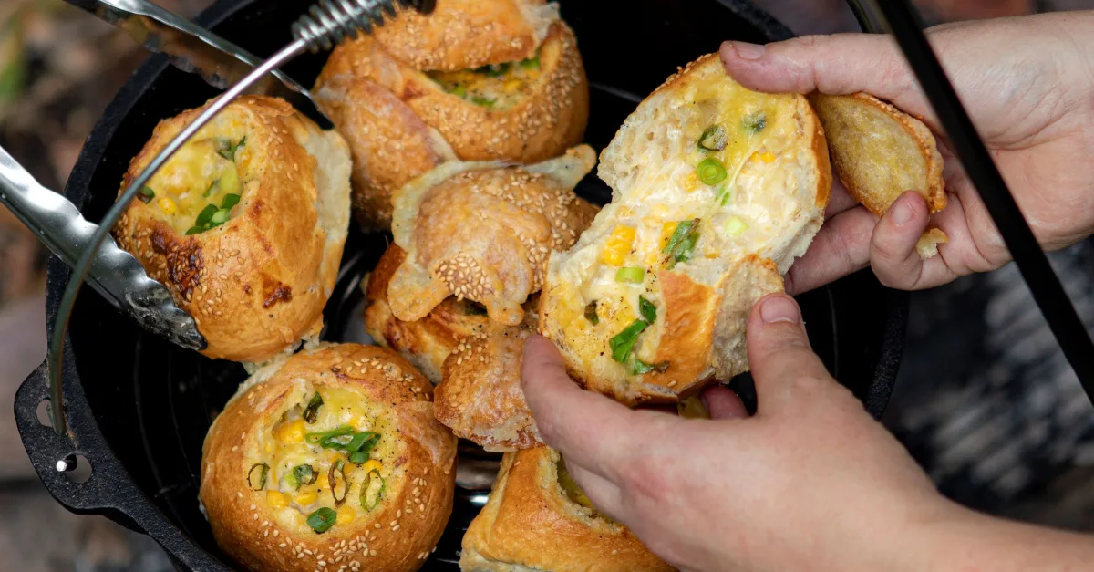 Cheesy cob loaf baked rolls | Women's Weekly Food