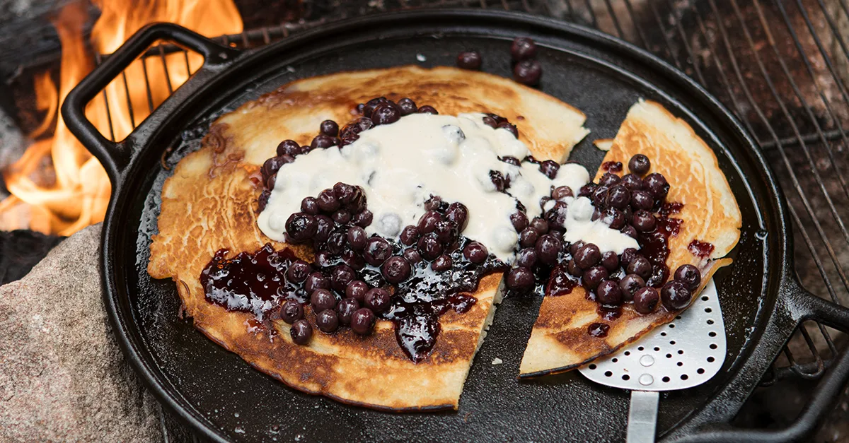Campfire pancake recipe | Women's Weekly Food