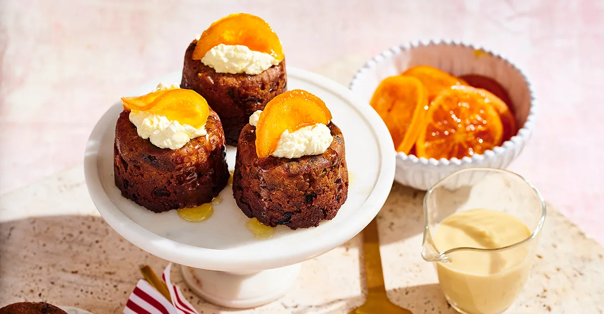 Mini Christmas puddings | Women's Weekly Food