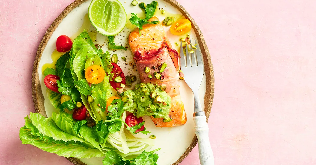 Prosciutto-wrapped ocean trout | Women's Weekly Food