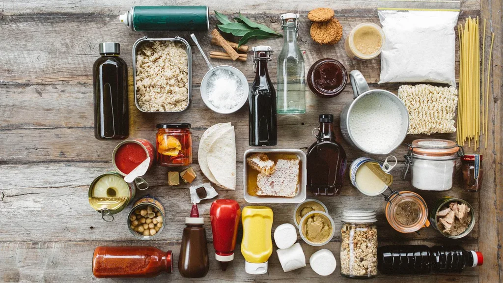 Pantry essentials for camping meals
