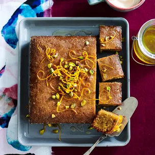 Julie Goodwin's flourless pistachio orange cake