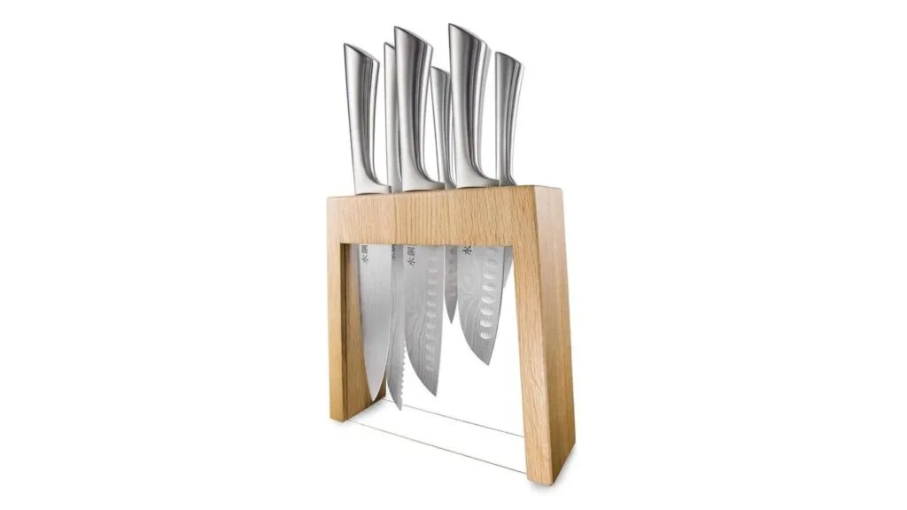 Baccarat Damashiro Mizu Knife Block