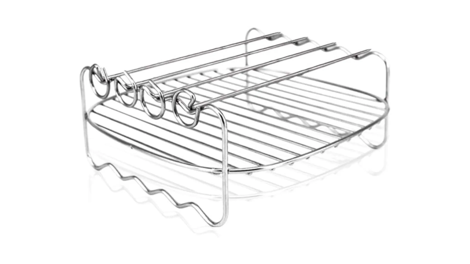 Air fryer double layer rack