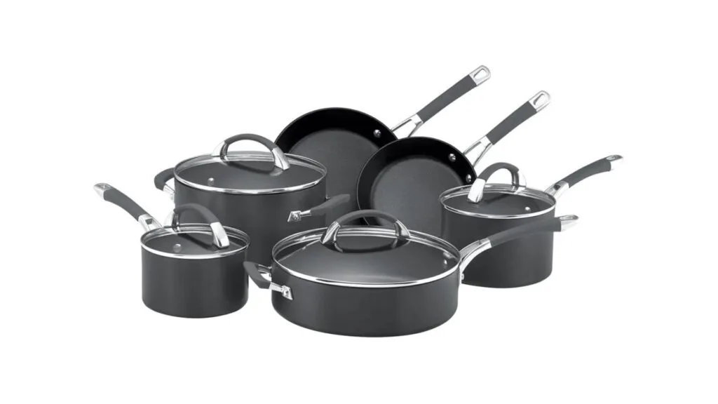 Anolon 6 piece induction cookware set