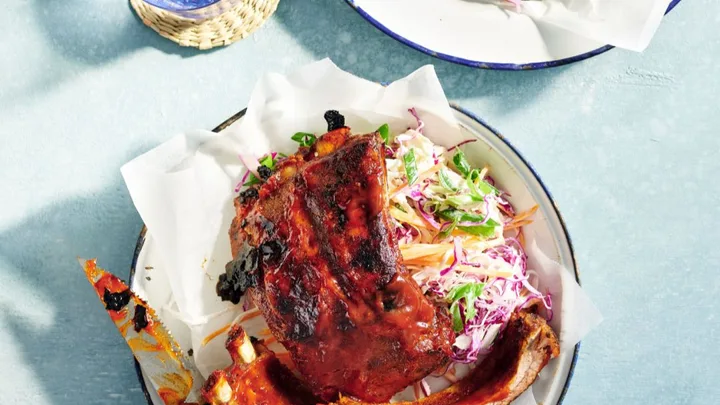 Barbecue pork ribs