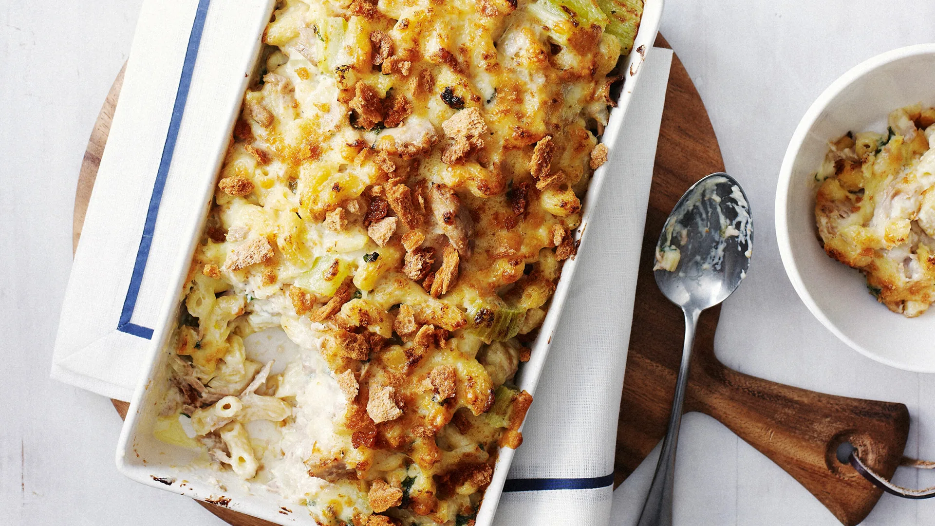 Tuna mornay is a great budget Easter seafood recipe