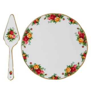 Royal Albert cake plate & server (David Jones)