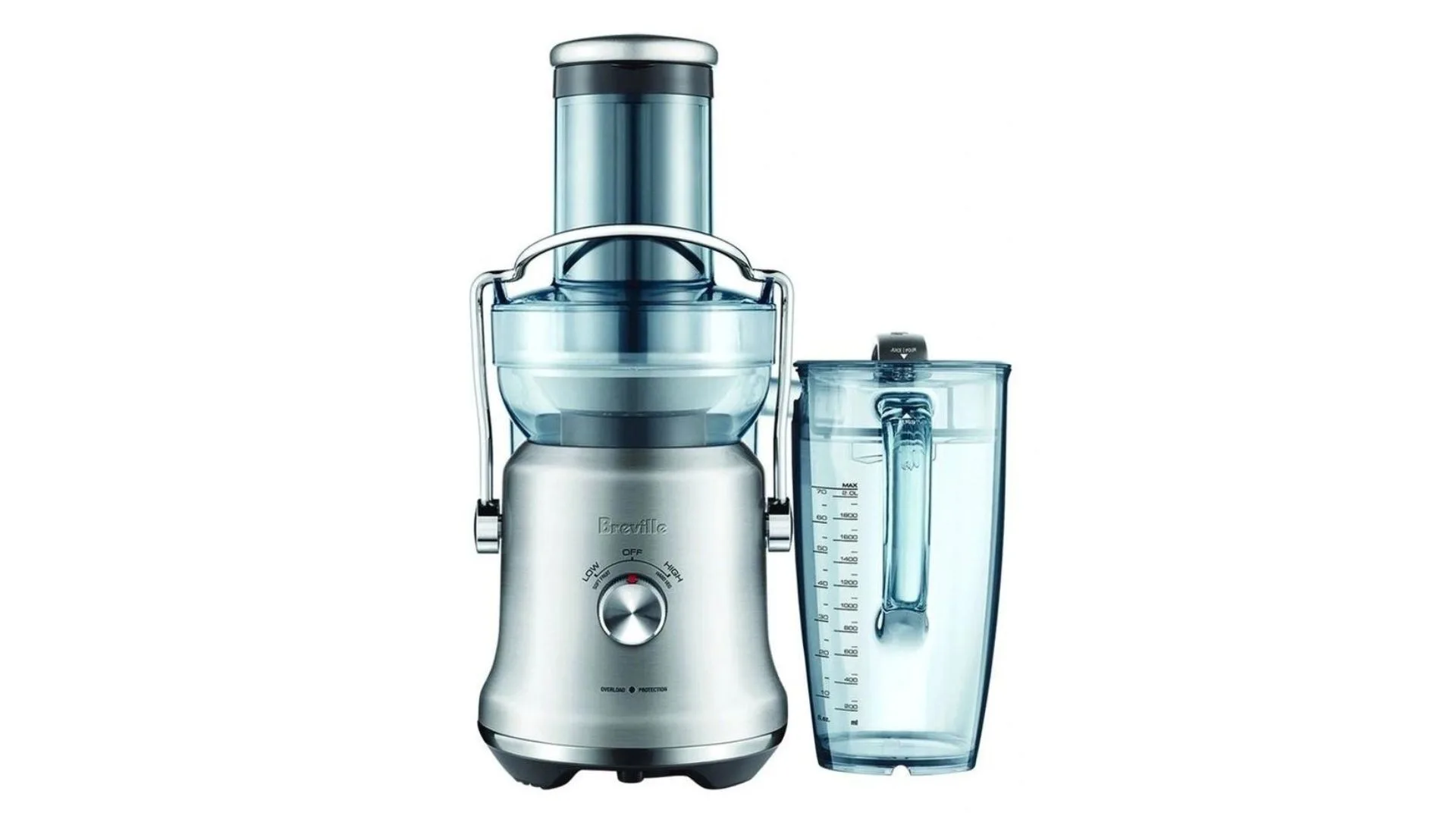 Breville The Juice Fountain Cold Plus Juicer in Stainless Steel