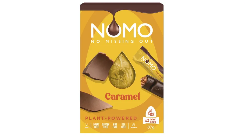 NOMO Caramel Easter Egg & Mini Bars 87g