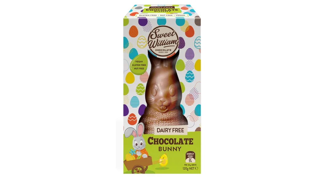 Sweet William Dairy Free Chocolate Bunny 120g