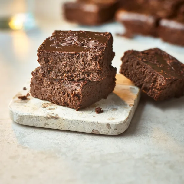 Healthy chocolate brownie