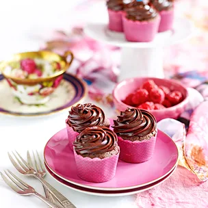 Julie Goodwin's tiny chocolate cupcakes