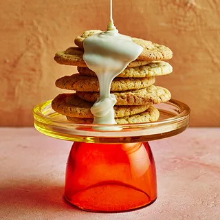 Ecology gateaux cake stand 15cm in yellow/orange (David Jones)