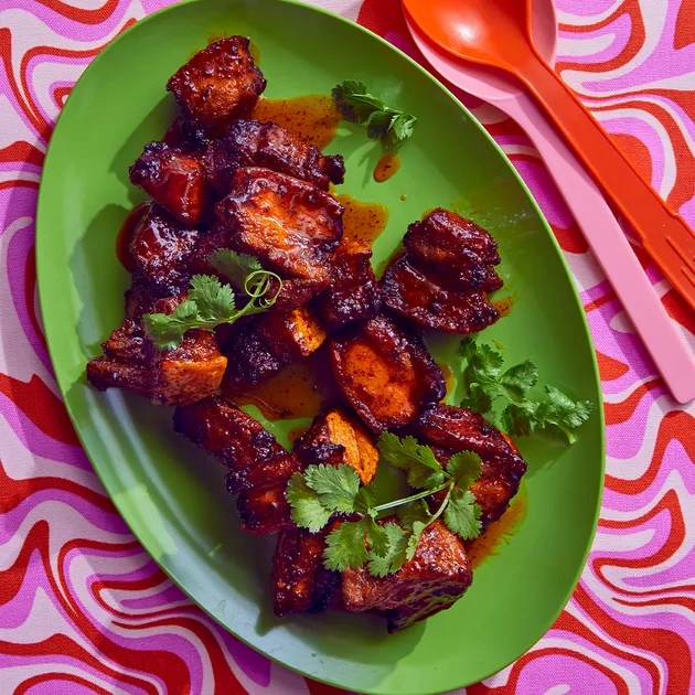 Steph de Sousa's Air Fryer Pork Belly Bites Recipe