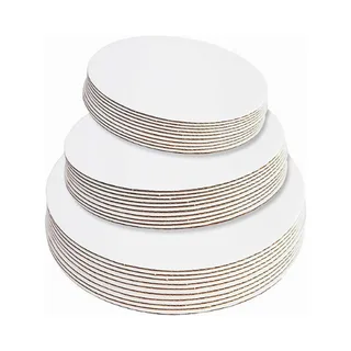 30-Pack White Cake Presentation Board Rounds (Amazon)