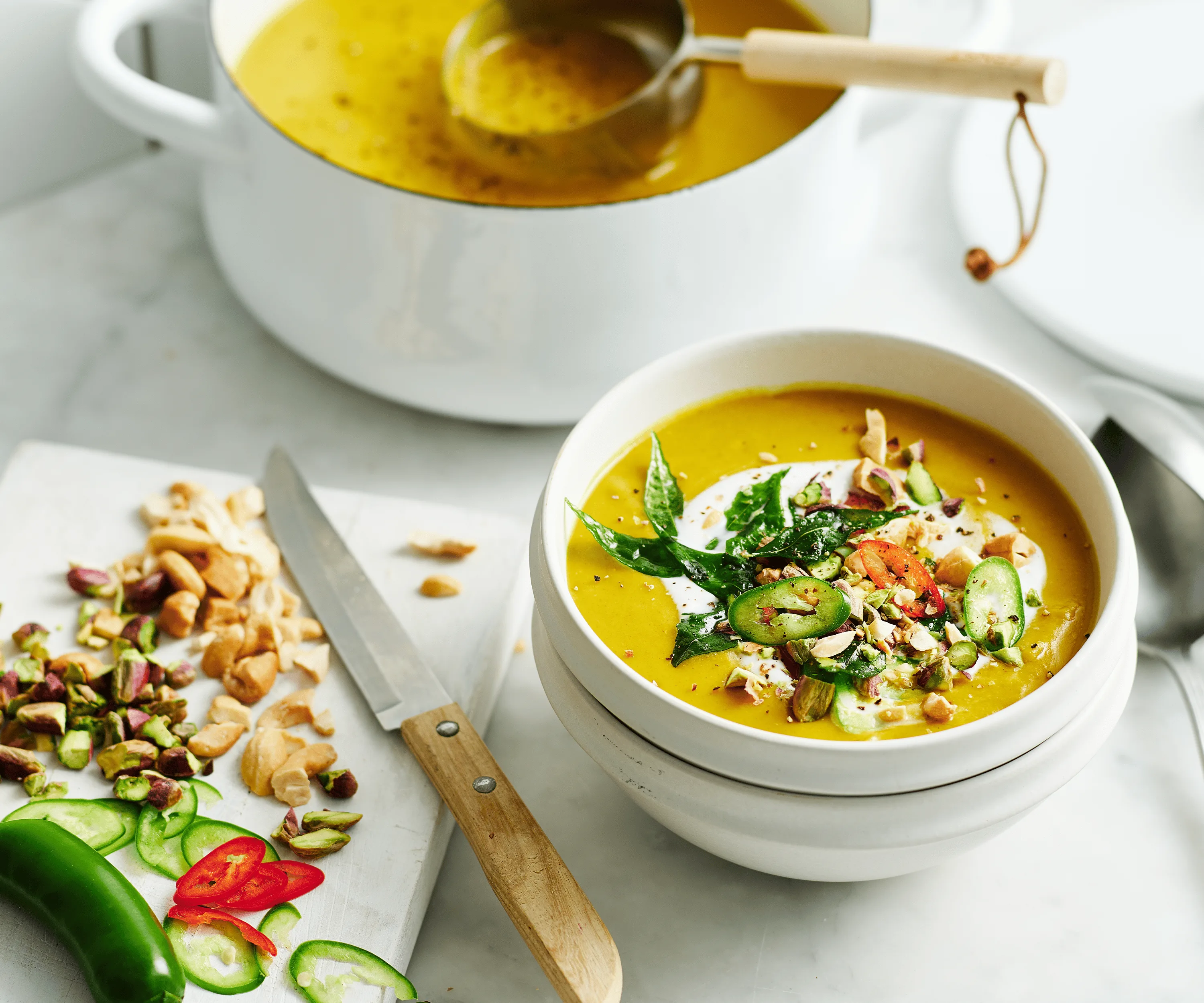 spiced lentil pumpkin vegetable soup recipes